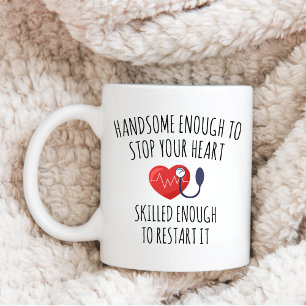 Custom Cardiologist, Heart Doctor Cardiology Grad Coffee Mug