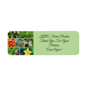CUSTOM CARE LABEL OR ADDRESS LABEL RETURN ADDRESS LABEL