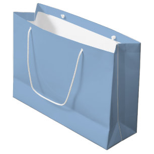 Custom Carolina Blue Gift Bag - Large, Glossy
