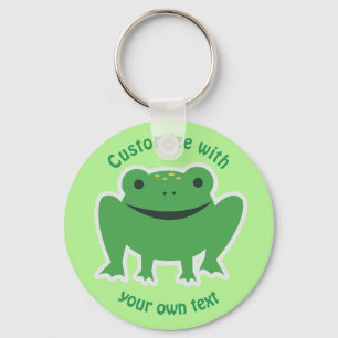 Custom Cartoon Frog Key Ring