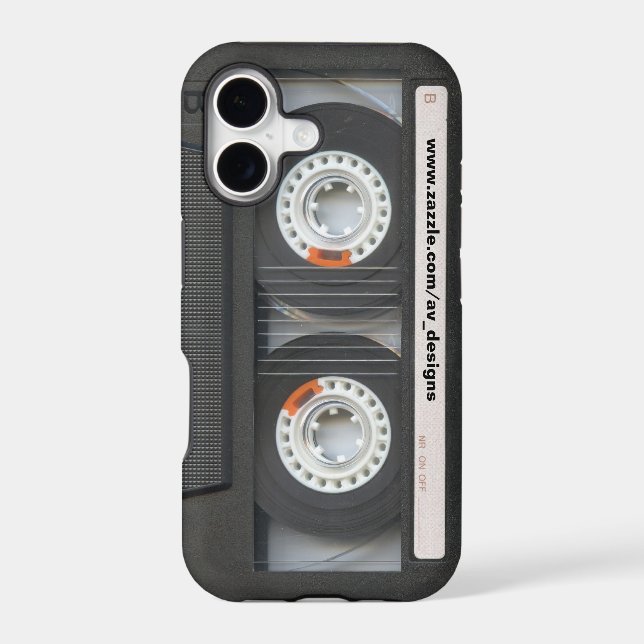 Custom Cassette Mixtape (Back)