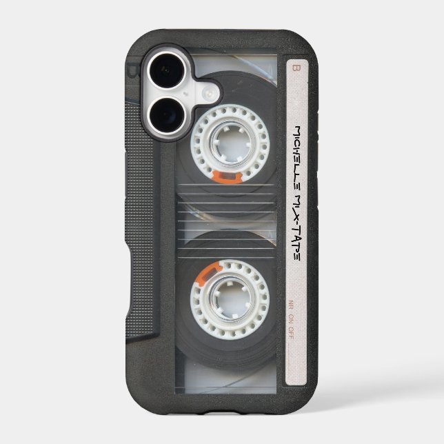 Custom Cassette Mixtape (Back)
