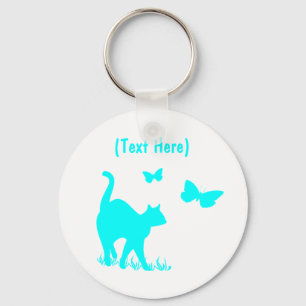 Custom Cat Keycahin Key Ring