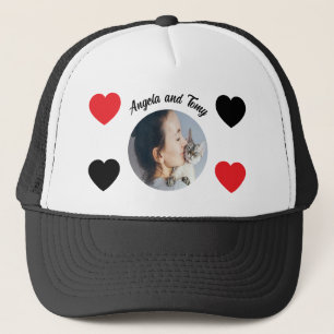 Custom Cat Lover Trucker Hat - Personalised Photo