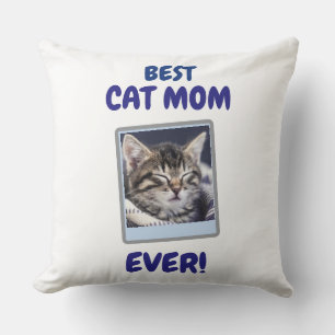 CUSTOM CAT MOM MUM EVER PET LOVE MOTHERS DAY DOG CUSHION