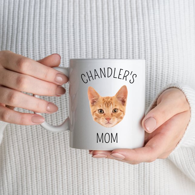 Custom Cat Mum Mother Cat Lover Gift For Women Men Mug (Creator Uploaded)