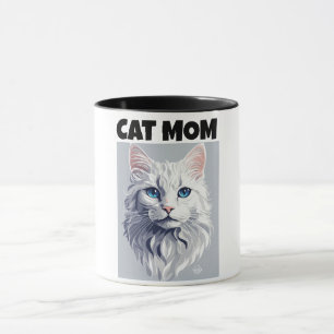 Custom Cat Mum Mug - Purrfect Mother's Day Gift