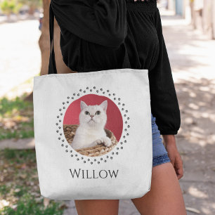Custom Cat Photo Bag - Personalised Pet Gift