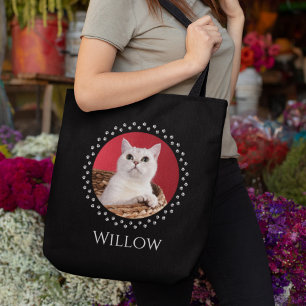 Custom Cat Photo Bag - Personalised Pet Gift