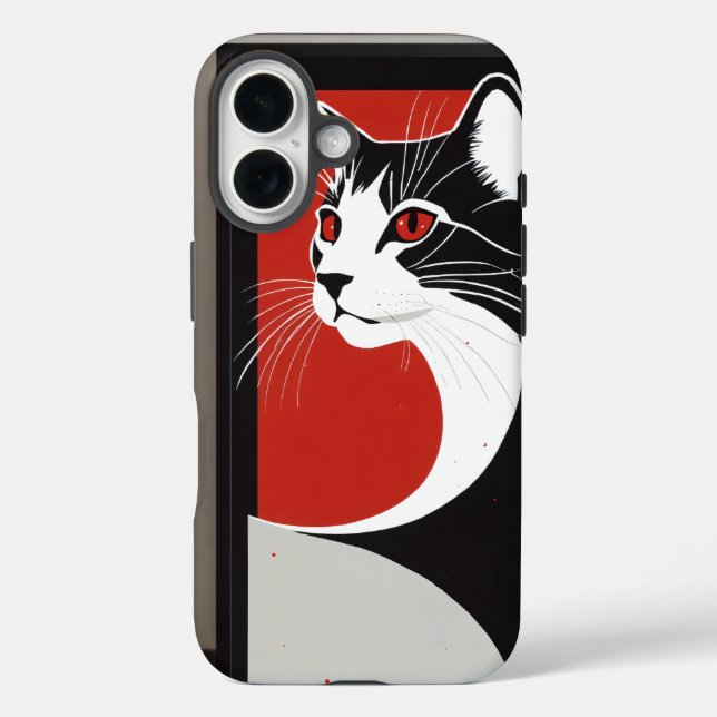 Custom Cat Photo iPhone/Samsung Case  (Back)