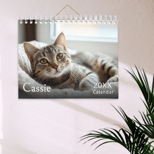 Custom Cat Photos Calendar