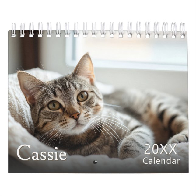 Custom Cat Photos Calendar (Cover)