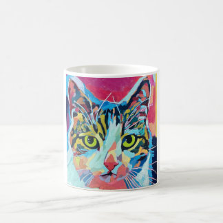 Custom Cat Portrait Painting - Gift for Cat Lovers Coffee Mug