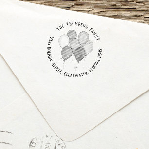 Custom Celebration Return Address Self-inking Stamp