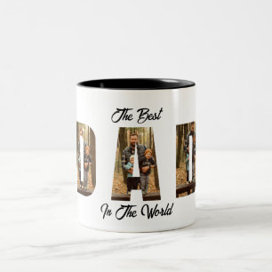 Custom Ceramic Dad Mug Gift From Kids