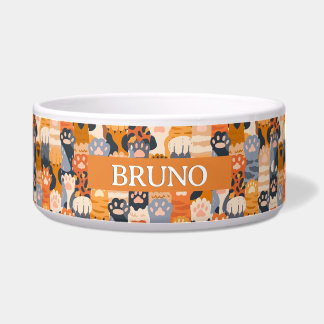 Custom Ceramic Pet Bowl – Personalised Dog & Cat