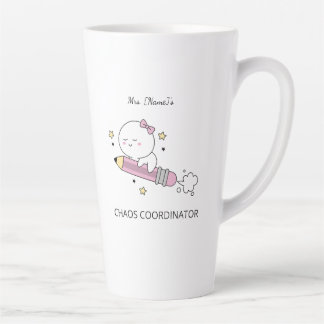 Custom Chaos Coordinator Latte Mug