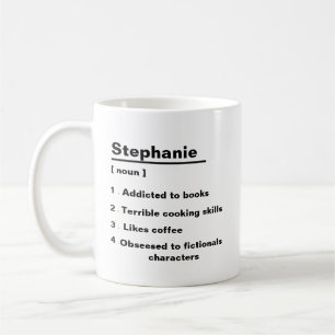 Custom Character and  Personalized Name Mug