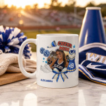 Custom Cheer Mum Photo Sports Pride