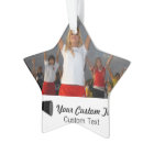 Custom Cheerleading Photo & Name Christmas Tree