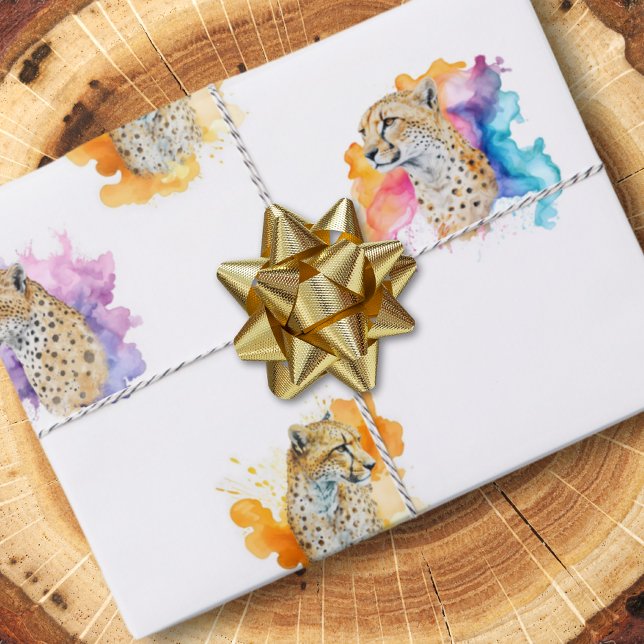 Custom Cheetah Gift Wrapping Paper (Creator Uploaded)