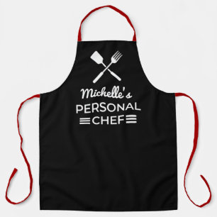 Custom Chef Apron - Flirty Spouse Cooking Pun Gift