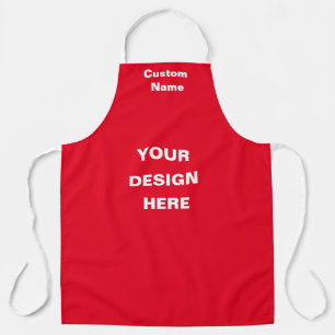 Custom Chef Apron - Personalised Colours & Design!
