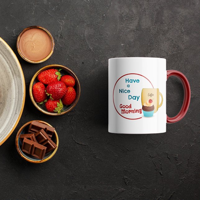 Custom cherry cupcake Coffee Mug (Custom cherry cupcake Coffee Mug
)