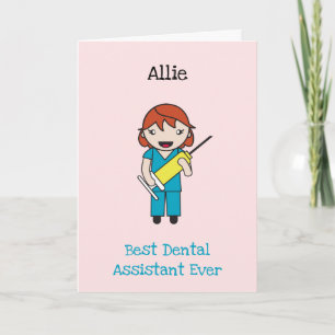 Custom Chibi Medical Professional Thank You Card
