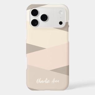 Custom Chic Natural Tan Beige Taupe Ivory Stripes