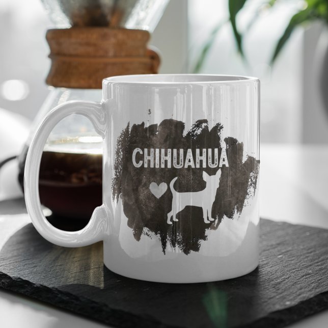 Custom Chihuahua Dad Father's Day Dog Lover Coffee Mug (Creator Uploaded)