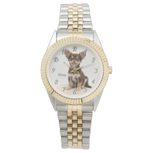 Custom Chihuahua Watch (add a name) 325 By Zazz_it