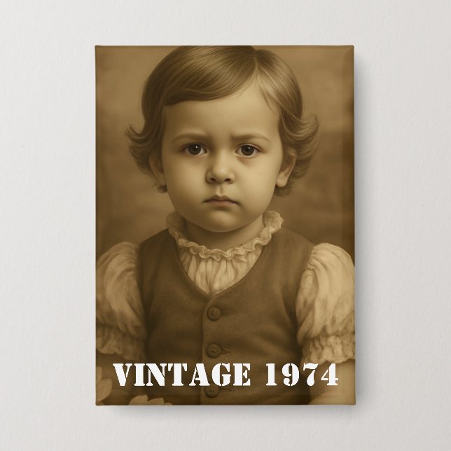 Custom Childhood Photo & Year Vintage Personalized (Front)