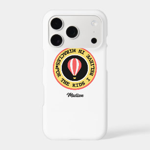 Custom Children's Miracle Network Name Red Yellow