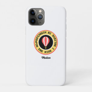 Custom Children's Miracle Network Name Red Yellow iPhone 11 Pro Case