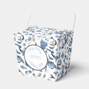 Custom Chinese Cuisine Ink Drawing Take-out Box