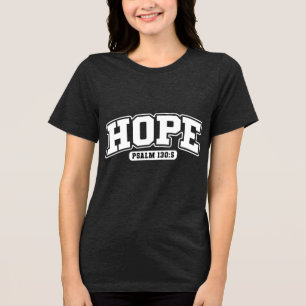 Custom Christian Christianity Jesus Faith Tri-Blend Shirt
