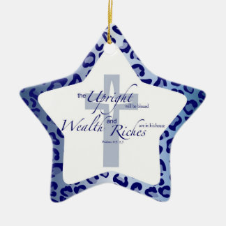 Custom Christian Ornament -  Star