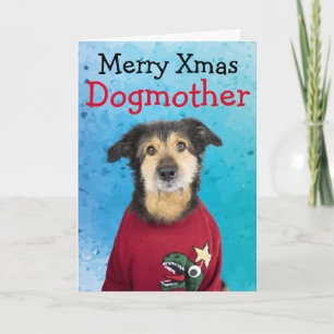 Custom Christmas Card from the dog
