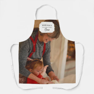Custom Christmas Cookie Baking Crew Personalized Apron