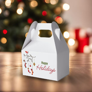 Custom Christmas Decoration Favour Box