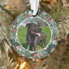 Custom Christmas Dog or Cat Keepsake Photo