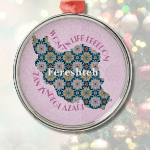 Custom Christmas Equality Bulk Gifts for Coworkers Metal Ornament