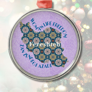 Custom Christmas Equality Bulk Gifts for Coworkers Metal Ornament