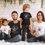 Custom Christmas Family Beach Vacation Matching T-Shirt<br><div class="desc">Elevate your holiday escape with our Custom Christmas Family Beach Vacation Matching T-shirts! Ideal for family getaways, these shirts can be customised with your family name, beach destination, and the year. Whether you're celebrating in Hawaii or any other tropical paradise, these matching shirts will bring a festive touch to your...</div>