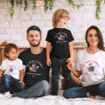 Custom Christmas Family Beach Vacation Matching T-Shirt<br><div class="desc">Elevate your holiday escape with our Custom Christmas Family Beach Vacation Matching T-shirts! Ideal for family getaways, these shirts can be customised with your family name, beach destination, and the year. Whether you're celebrating in Hawaii or any other tropical paradise, these matching shirts will bring a festive touch to your...</div>