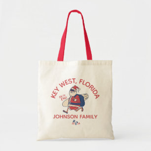 Custom Christmas Family Beach Vacation Matching Tote Bag