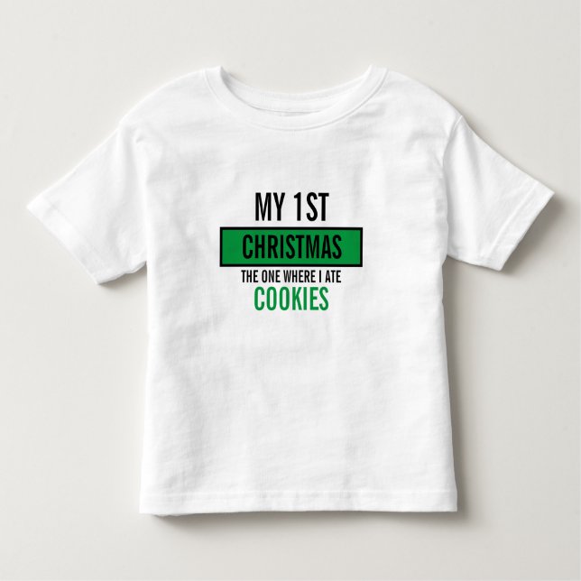 Custom  Christmas funny food template T-Shirt (Front)