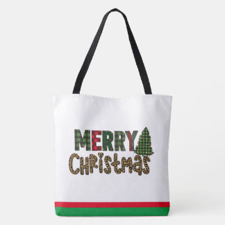 Custom Christmas Gift | Decked Christmas Tree Tote Bag