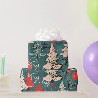 Custom Christmas Gift Paper